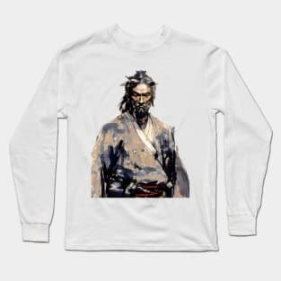 Japanese Ronin Samurai: I Play Alone Long Sleeve T-Shirt